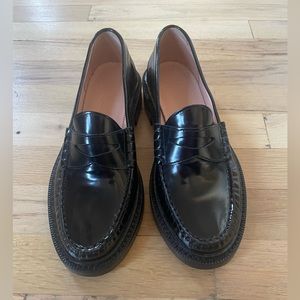 Jcrew penny loafers NWOT - Winona in spazzolato leather